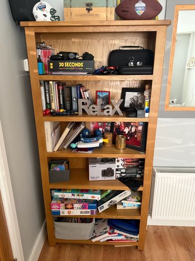 Oak Bookshelf - EZ Living