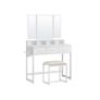 Dressing table set with folding mirror Image 6