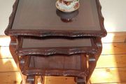 Vintage nest table 60e, metal table 99 euro. Pick up in Cavan town center