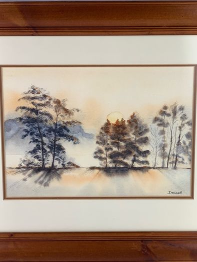 Vintage original watercolour