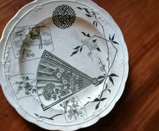 Various Vintage & Antique Stamped China Vintage Plates