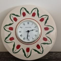Nicholas Mosse Red Tulip Clock