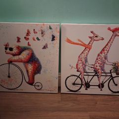One Canvas print - the bear