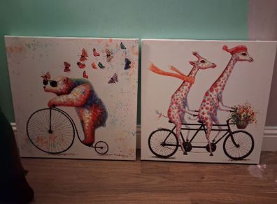 One Canvas print - the bear