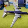 Britannia 1:200 scale model airplane, Boeing 767 aircraft Image 3