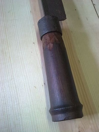 Old Irish blacksmith made turnip or beet knife