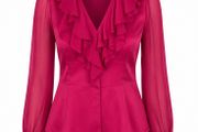 Karen Millen Fuschia Blouse