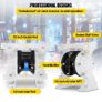 Air-operated Double Diaphragm Pump 7GPM 100PSI Polypropylene Diaphragm Water Pump with 1.3 cm Inlet & Outlet Ports Air Pump Diaphragm 6900.7 cm Image 5