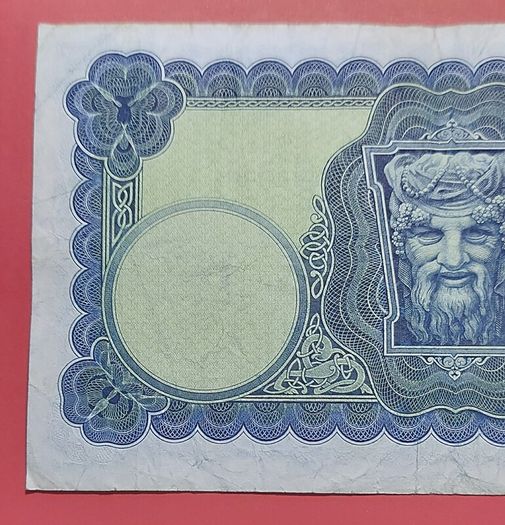 Irish 1974 Lavery Ten pound  banknote in  fine condition