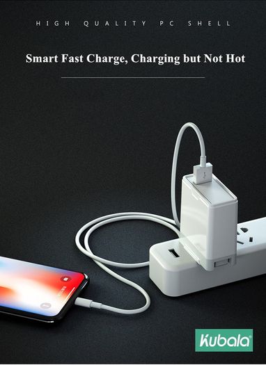 Kubala 2M Apple Lightning Fast Charger Cable 2A (Brand New/Warranty)