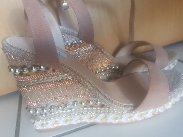 Office London High Esapdrille Sandals
