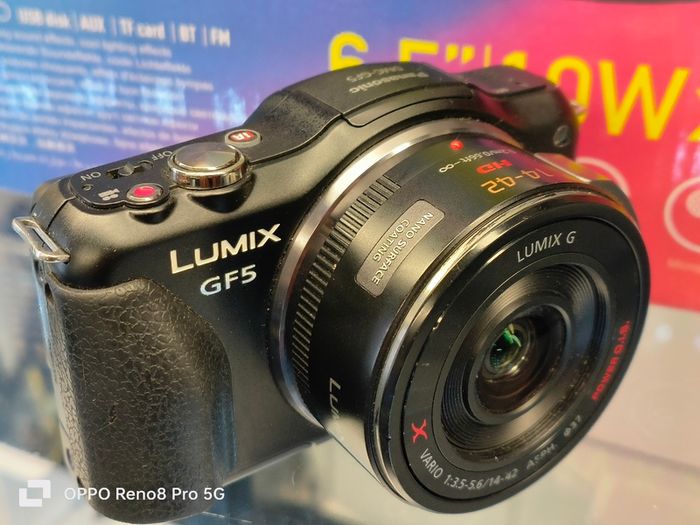 Touch Screen Panasonic LUMIX DMC-GF5K 12.1MP Digital Camera w/ 14-42mm Lens with Intelligent Auto (iA)