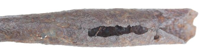 1700's rare Hand forged iron Shepherd's "crook "