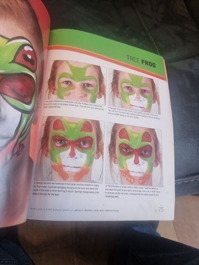 Fun Face Painting Ideas for Kids: 40 Step-By-Step Demos (Soft cover)