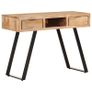 Desk 110x50x75 cm Solid Acacia Wood with Live Edges Image 8