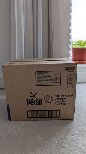Persil box of 3 pack