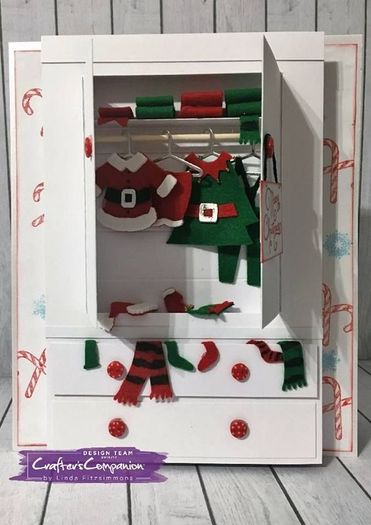 Cute Christmas Die Set - Santa's Little Helper