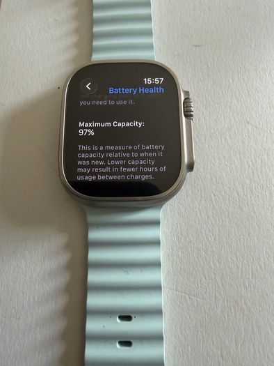 Apple Watch Ultra 2 49mm Natural Titanium(Used in Mint Condition) 97% Battery