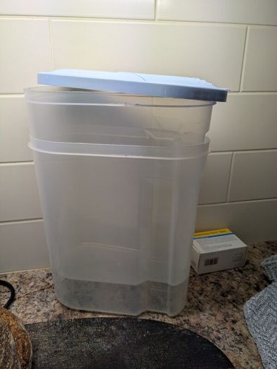 Cereal plastic boxes