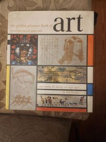 The Golden Pleasure Book Of Art. By Fred Gettings. First Edition 1963 Very Large Hardback With Dustjacket In Good Condition. See Photos For Same.