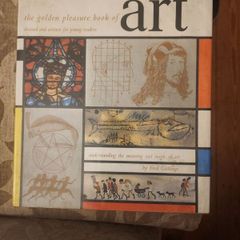 The Golden Pleasure Book Of Art. By Fred Gettings. First Edition 1963 Very Large Hardback With Dustjacket In Good Condition. See Photos For Same.