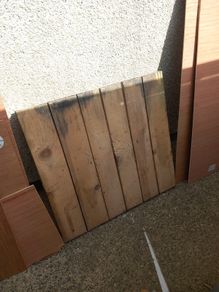 Free firewood and shelving