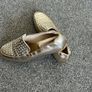 MarcoMoreo gold flats Image 3