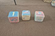 Baby Age Blocks and Blanket
