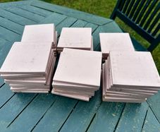 Wincklemans Pink Ceramic Tiles - 10cm x 10cm
