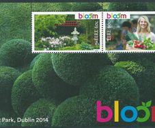 2014 Ireland Bloom Commemorative Stamps Miniature Sheet Mint Never Hinged (MNH)