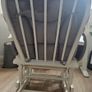Grey Reclining Glider Chair & Footrest | Excellent Comfort Image 7