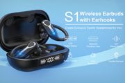 2025 Wireless Earbuds, Bluetooth Headphones with 1800mAh Charging Case, 88H Playing Time, LED Display for iOS, Android and Sport-s1