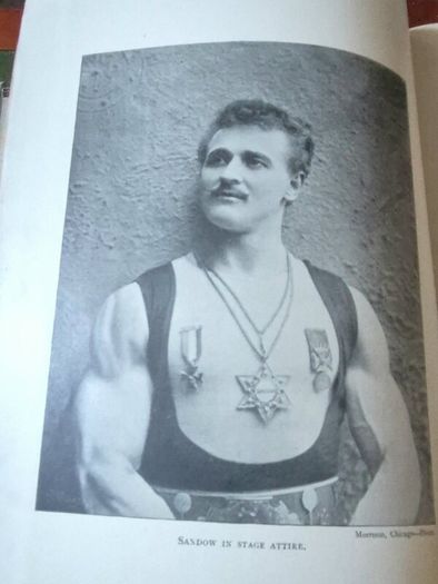 Sandow's On Physical Training. G. Mercer Adam. A. Casarin. Victorian, Physical Culture, Bodybuilding, Strongman, Gymnastics, Weightlifting, Dumbbells, Anatomy, Exercise Manual, Human Form, Photography, Antiquarian, Rare Edition, Gale Polden, London.