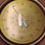 Vintage Three-Piece Wall Weather Station Image 4