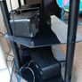 Black Glass TV stand Image 3