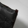 Pair of Black Leather Lounge Chairs, Siesta, by Ingmar Relling for Westnofa, Norway, 1960s. Image 8