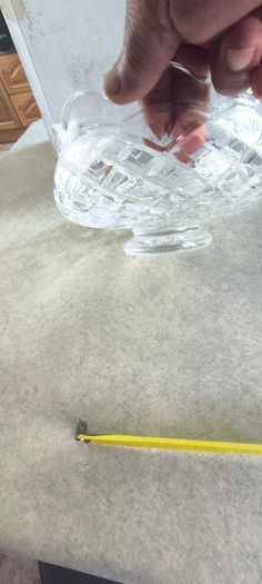 A gorgeous Waterford Crystal Prestige 8 inch footed bowl with acid mark and original sticker. In very good condition.