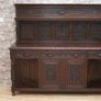 Victorian Irish Jacobean Revival Carved Oak Court Cupboard Image 2
