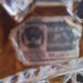 Vintage Germain Overlaid dark Amber Flashed Cut Crystal Glass Vase Image 7