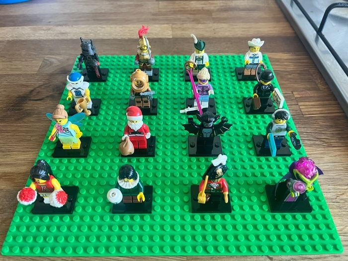 Premium LEGO Collectible Minifigure Master Collection (Series 1-11 + Team GB Olympics)