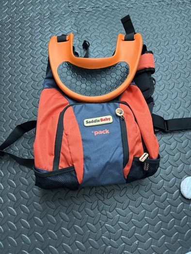 saddle baby backpack