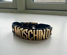 Moschino Dog Collar