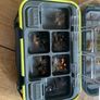 fishing flies box of around 80-90 flies river canal lake Image 2