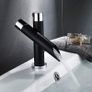 Unique Waterfall Tap Bathroom Sink Taps Black Basin Mono Mixer Tap Single Lever Commercial with UK Fittings for Bathroom Kitchen Faucet (FREE POSTAGE) Image 4