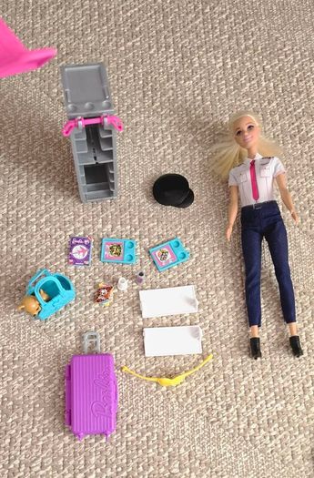 Barbie Dream Plane with Pilot Doll