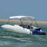 3 Bow Bimini Top White 183x196x137 cm Image 2