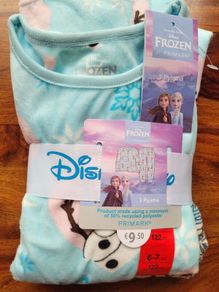 NEW Frozen Pyjamas (Age 6-7)