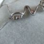 9k white gold pendant Image 3
