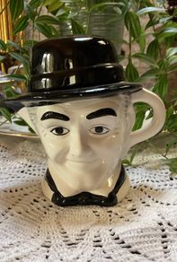Vintage Charlie Chaplin tea pot