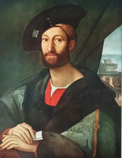 An Original Rare Antique Print from Picture Relics - (1515) by RAPHAEL